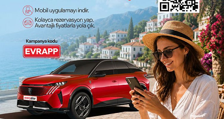 Everyday Rent a Car Mobil Uygulamasını İndir, %20 İndirimle Kirala! Kampanya